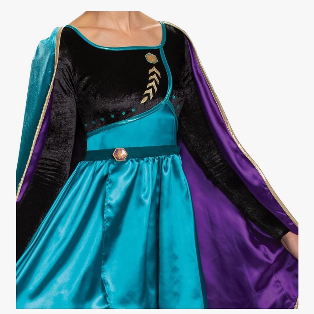 Disguise Frozens Anna Deluxe Costume View 3